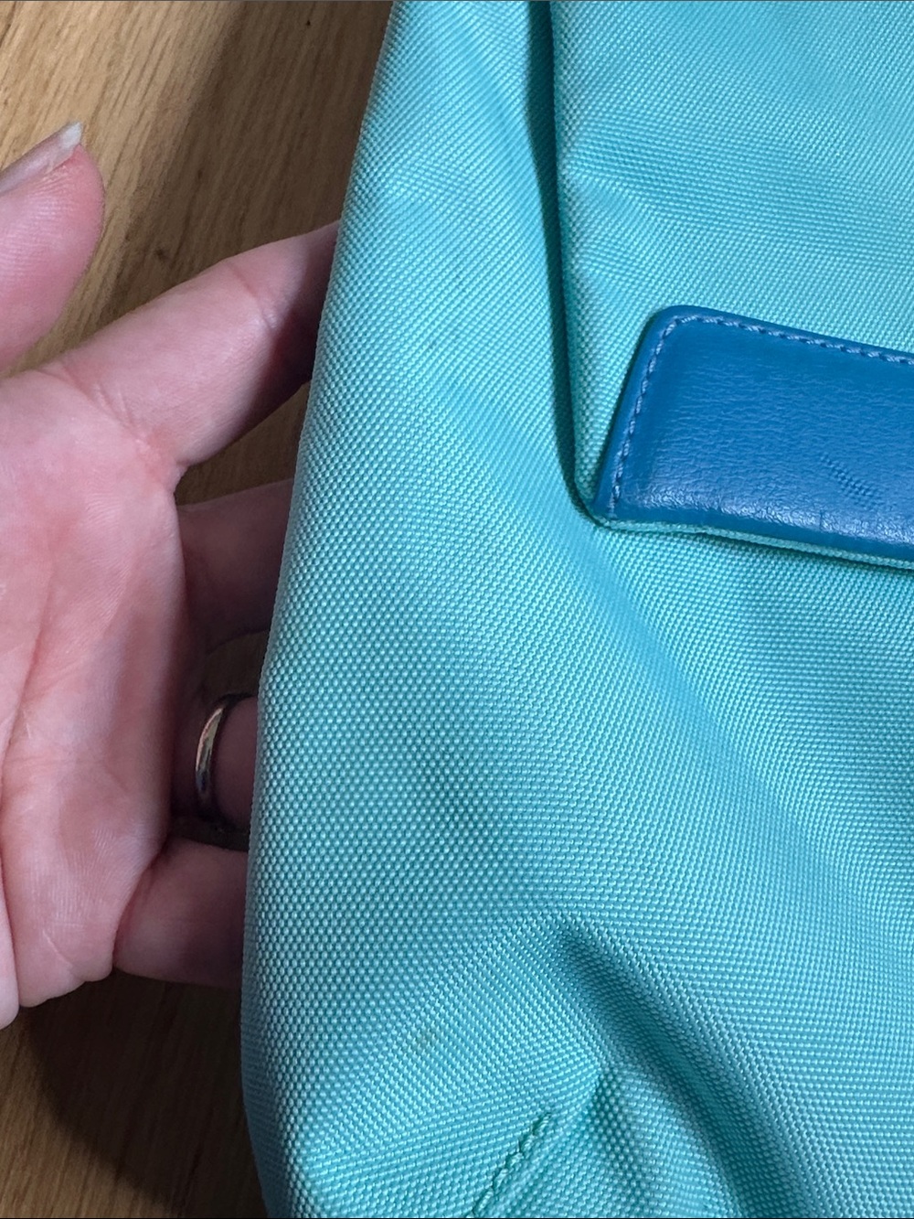 TUMI Blue Shoulder Bag - Picture 8 of 9